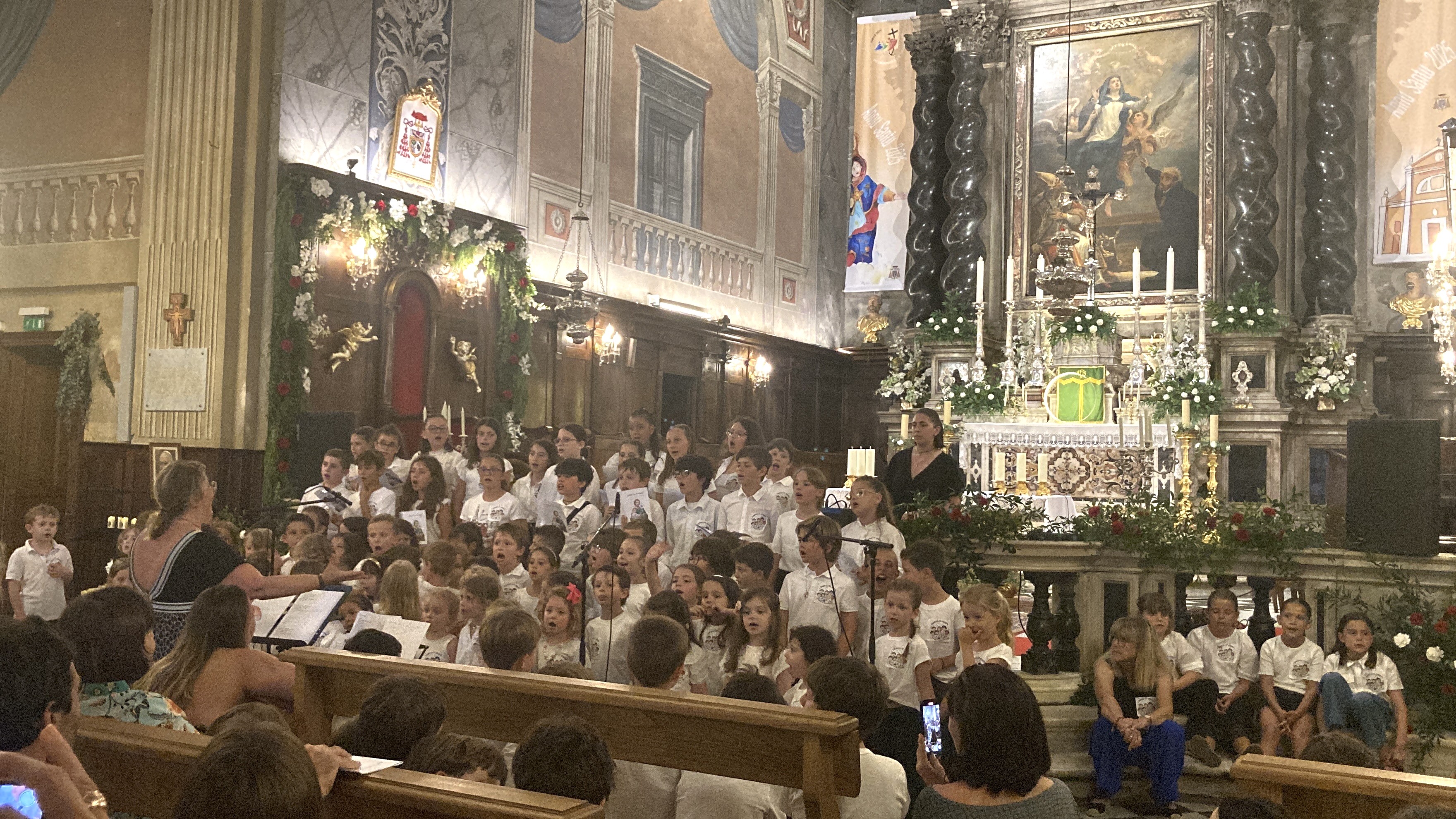 Chorale d’enfants en concert