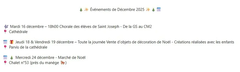 Célébration de la Saint-Nicolas